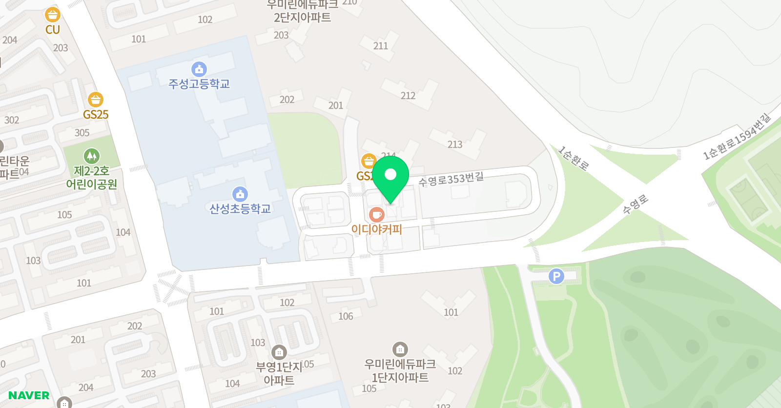 뮤직아이 영재음악학원 위치