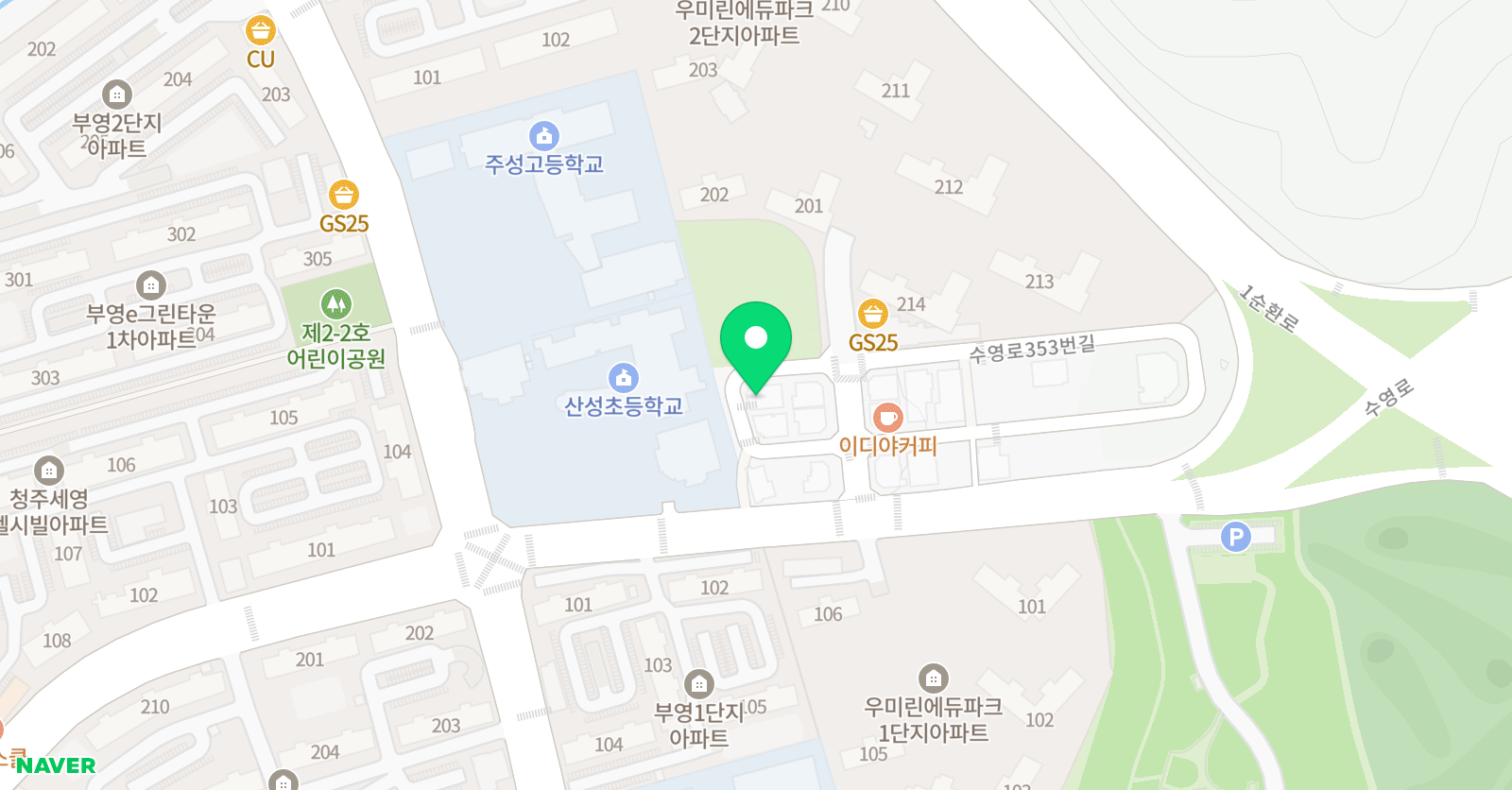 아띠 음악학원 위치