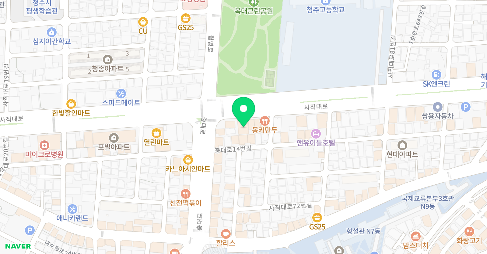 씨플랜 어학원 위치