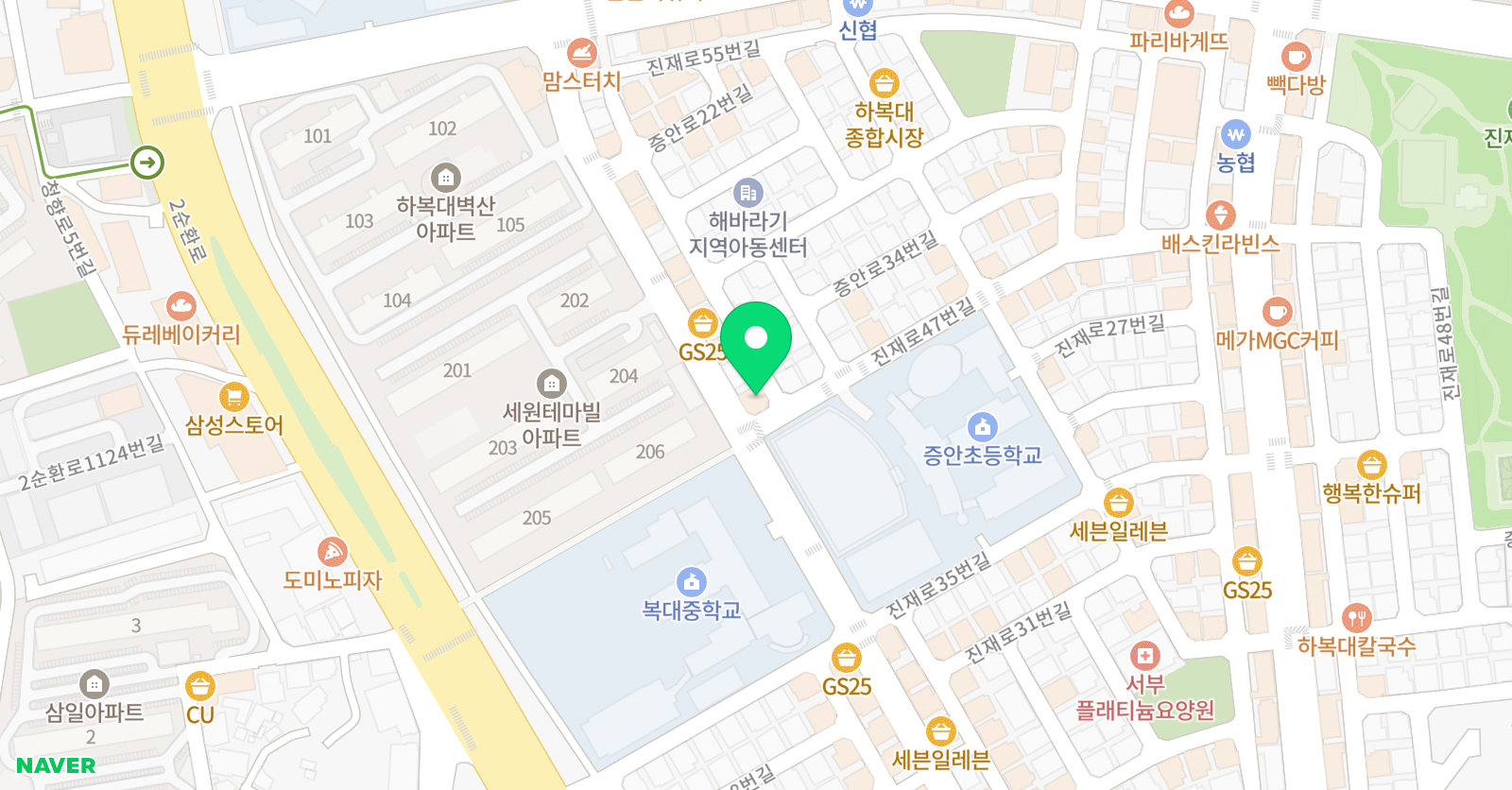 송림 공부방 위치