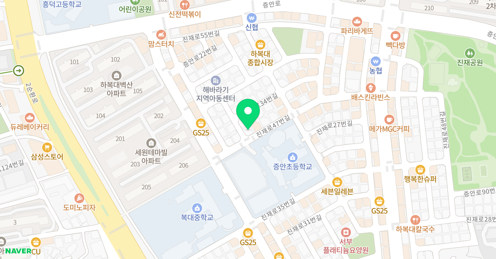 칸타빌레 음악학원 위치