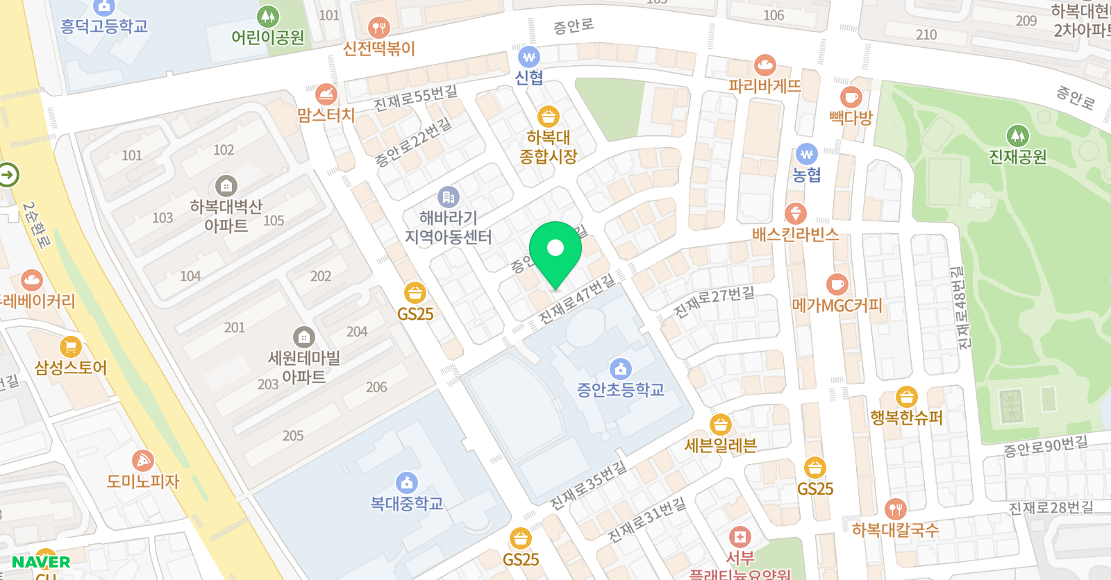 박진희 영어교습소 위치