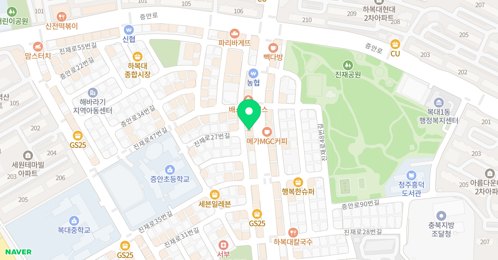 스마트해법 영어 하이탑플러스 교실 위치