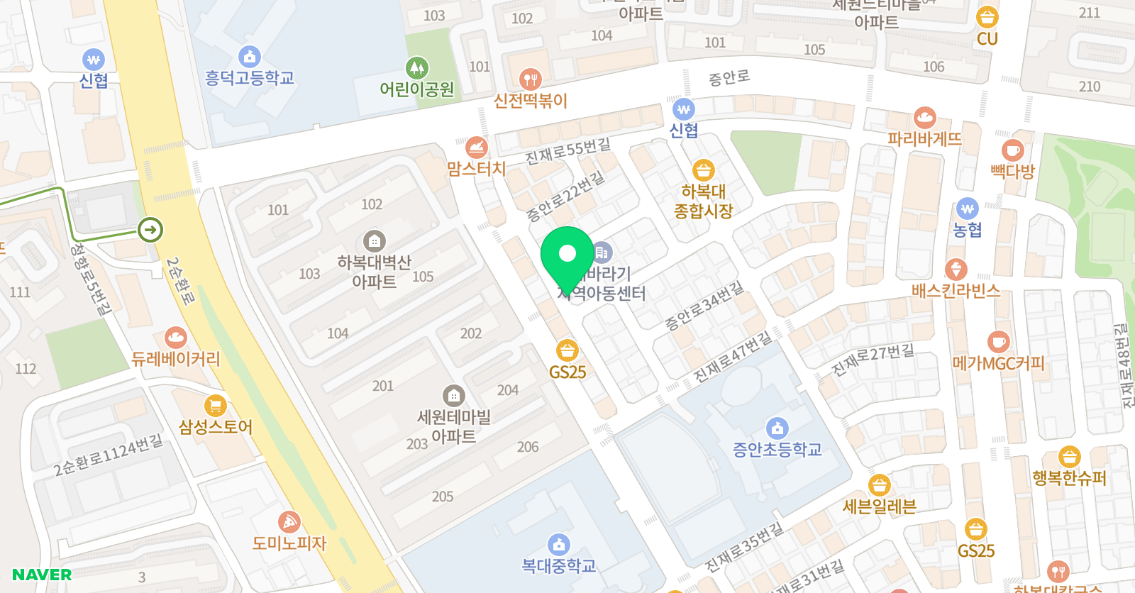 바다마음 미술교습소 위치