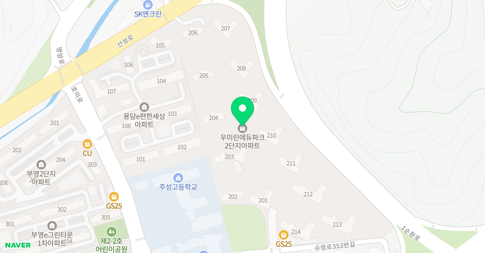 신쌤 수학 위치