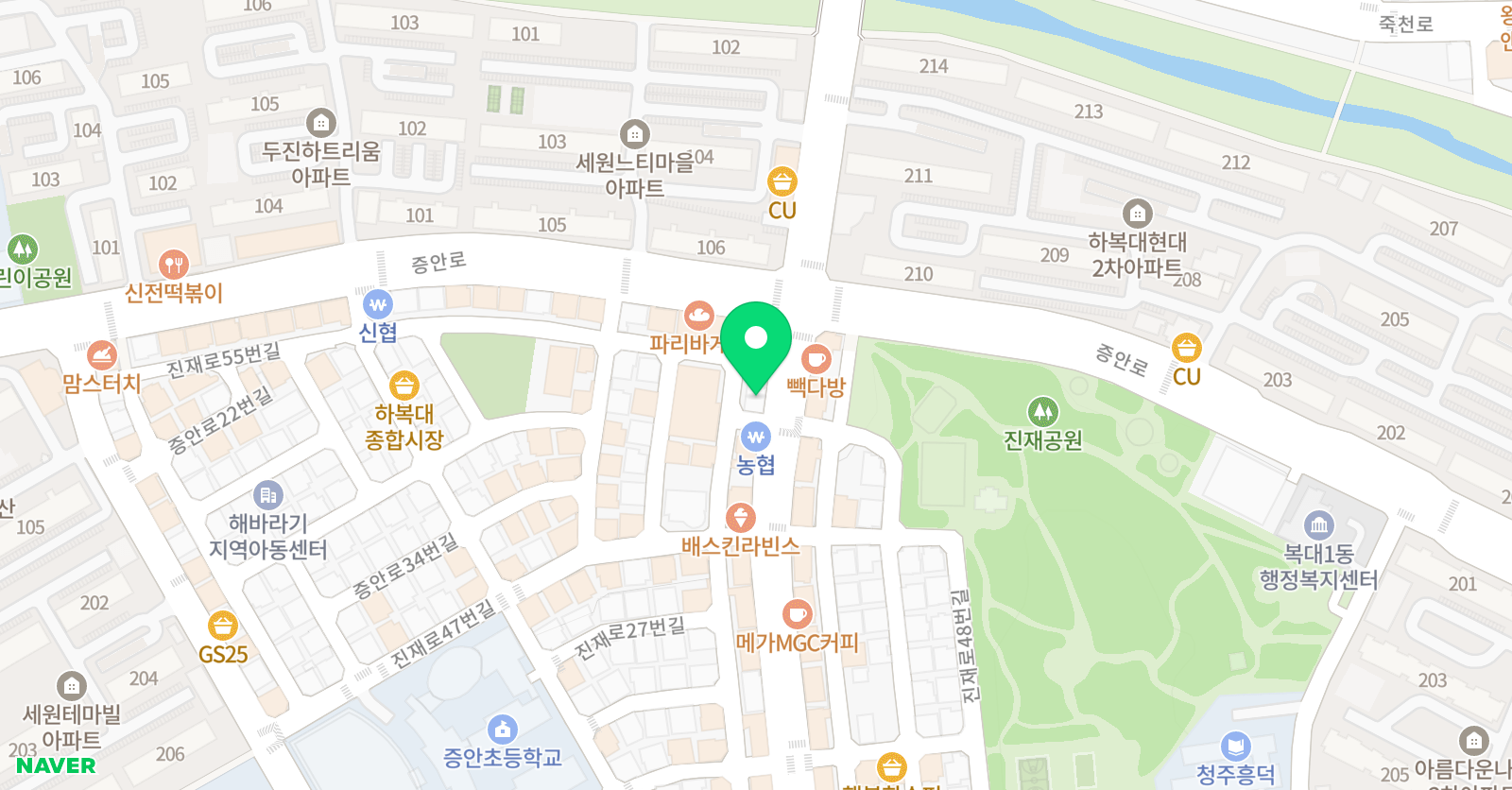 스토리 수학학원 위치