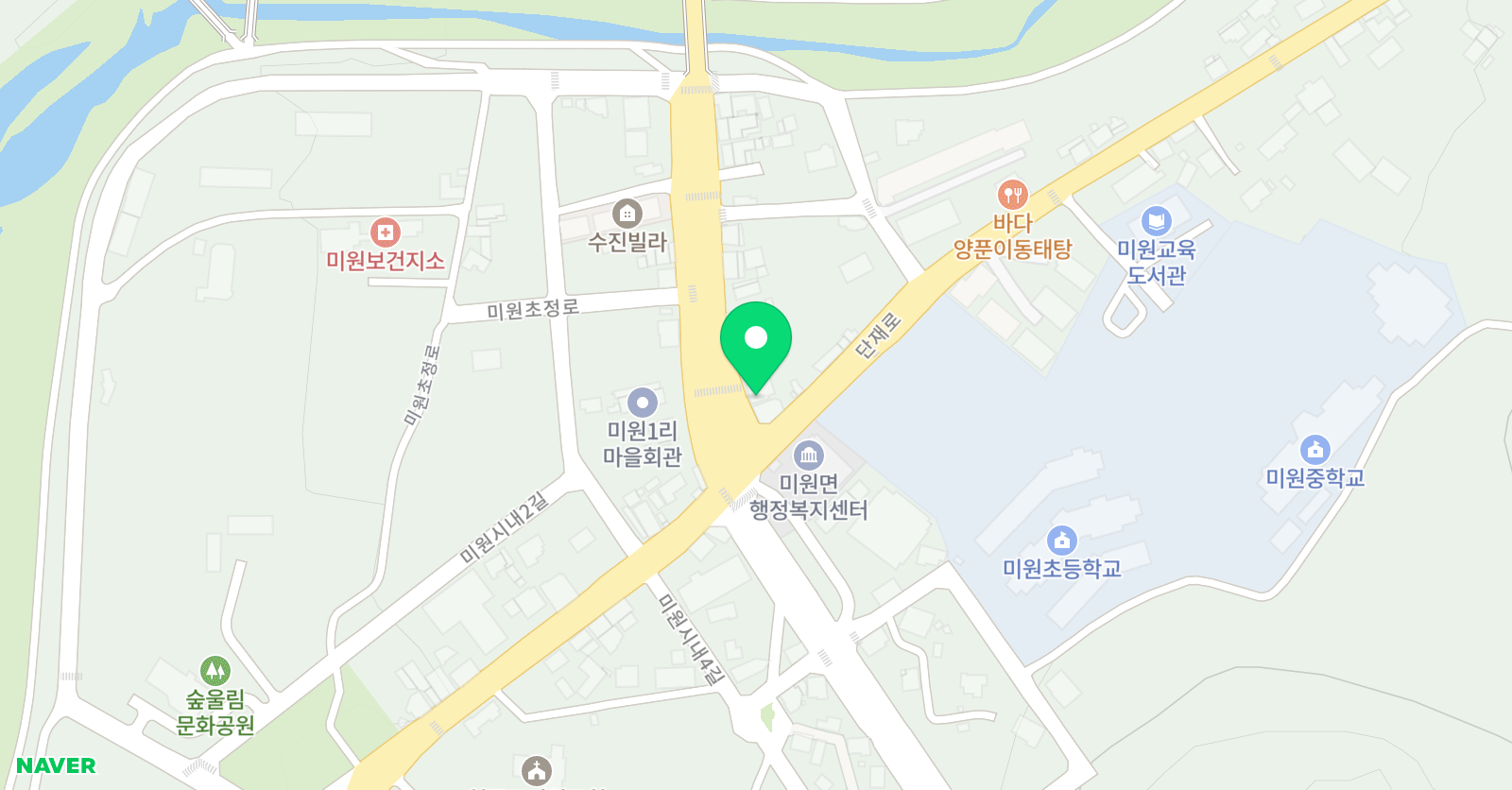 미원 음악학원 위치