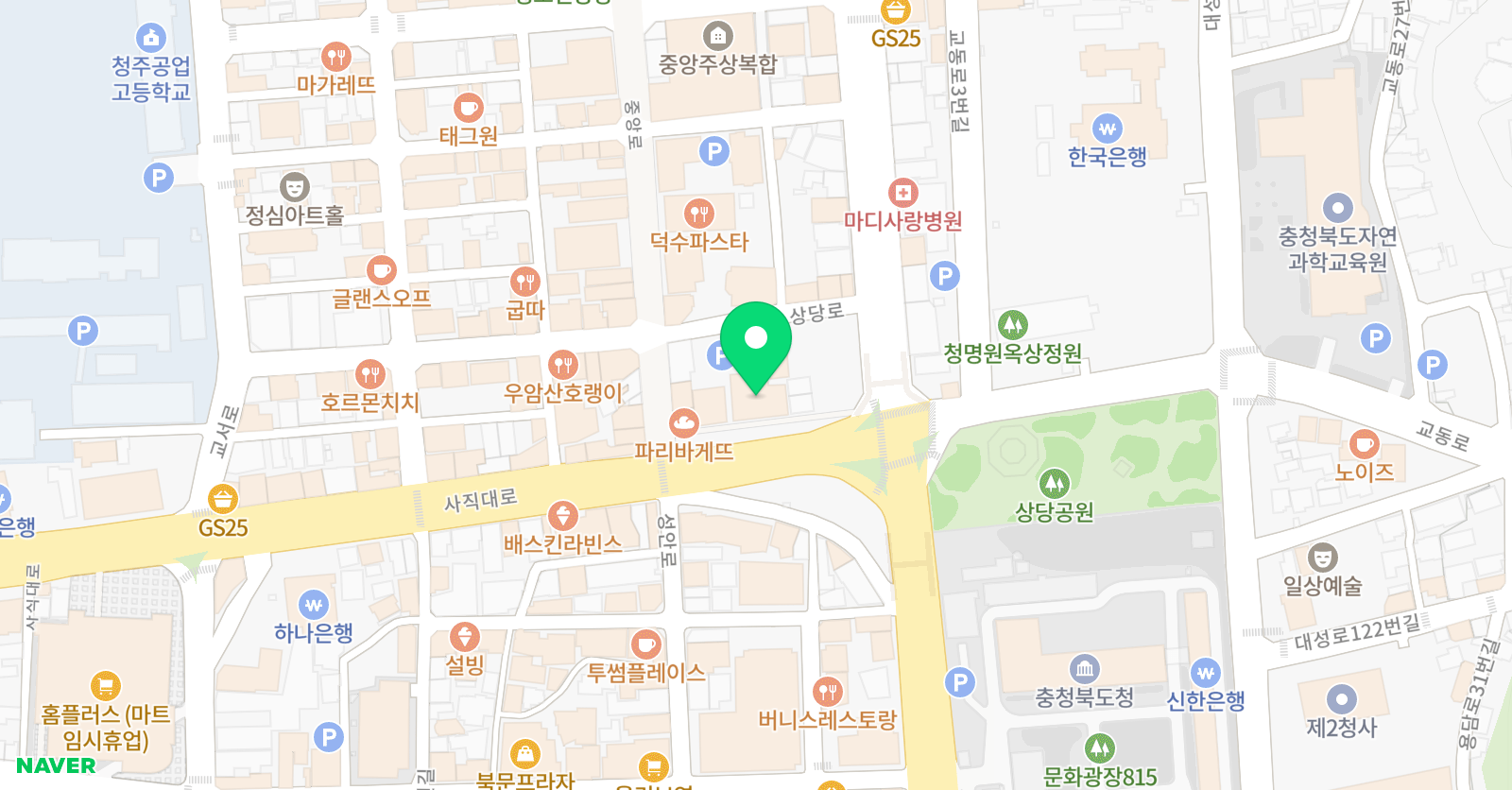 하이업 치어리딩필라테스 위치
