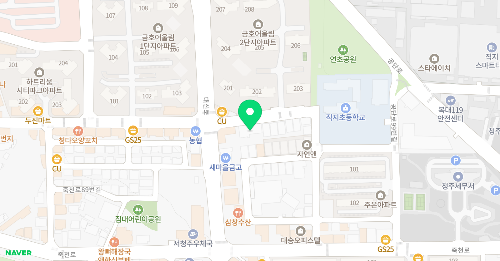 미래엔영어 이강입시 학원 위치
