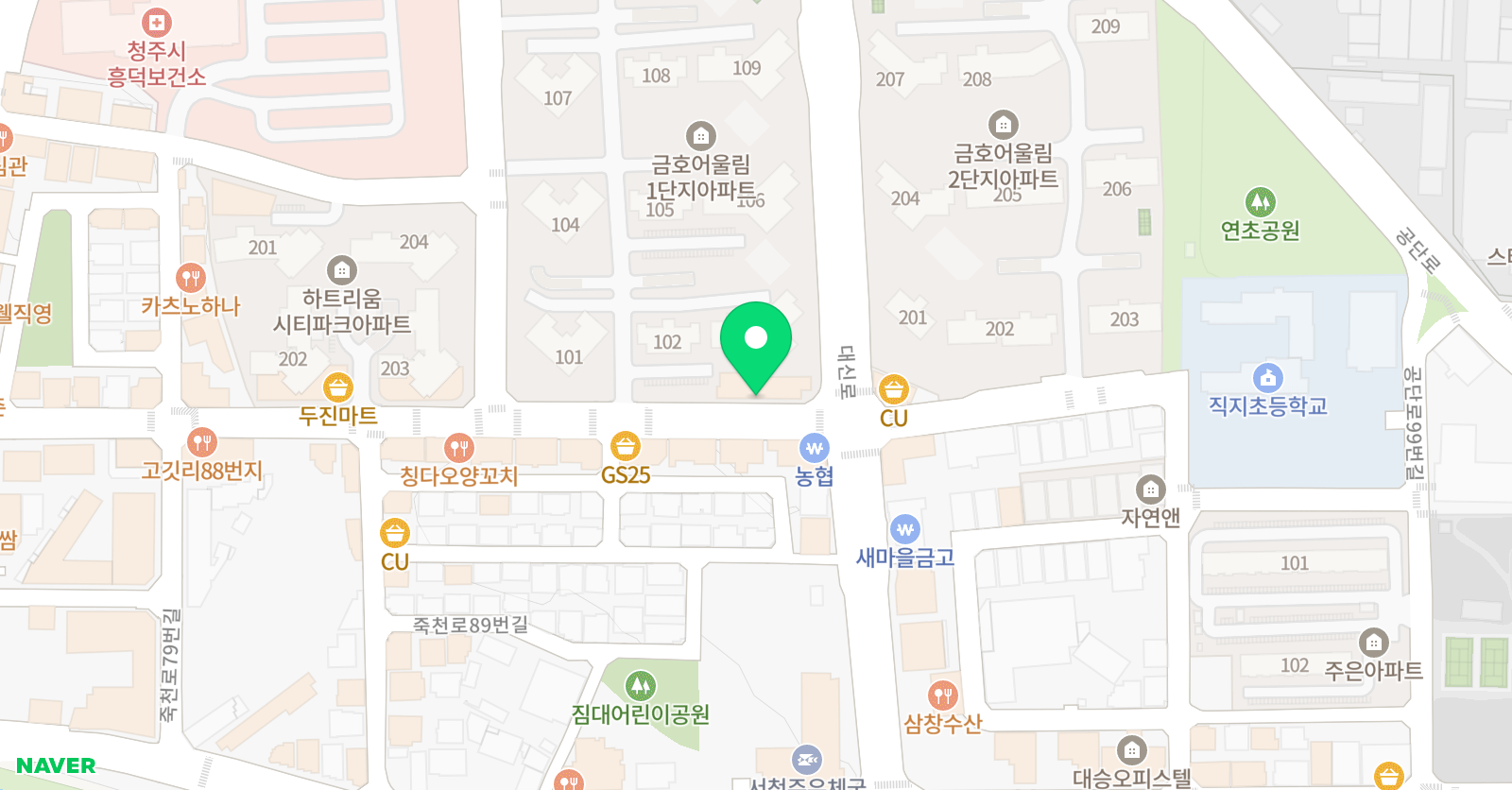 직지한우리 독서토론논술교습소 위치