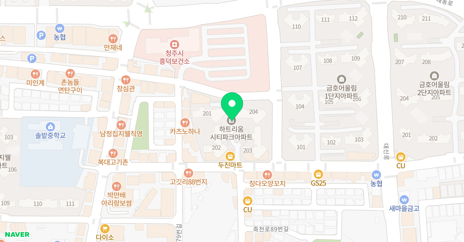 자람 수학 위치