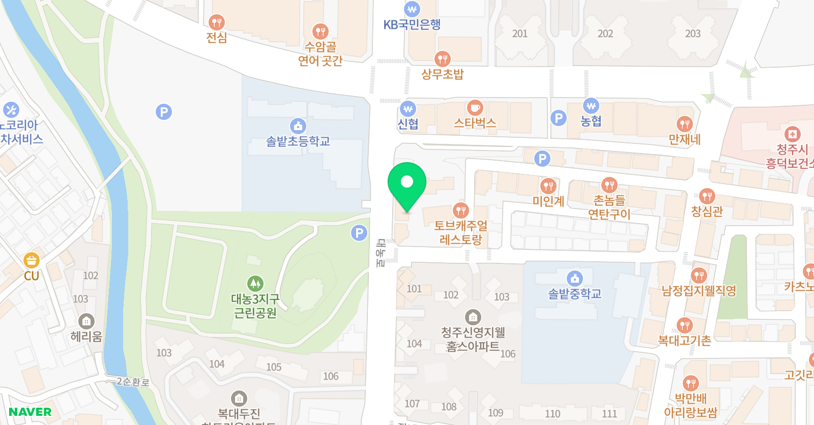 음사랑 음악학원 위치