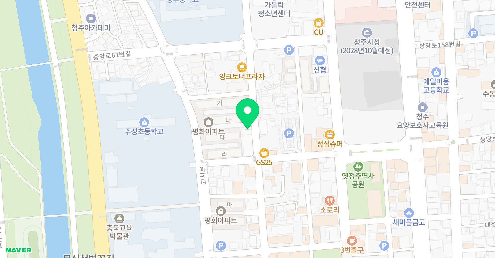 티파니 영어 위치