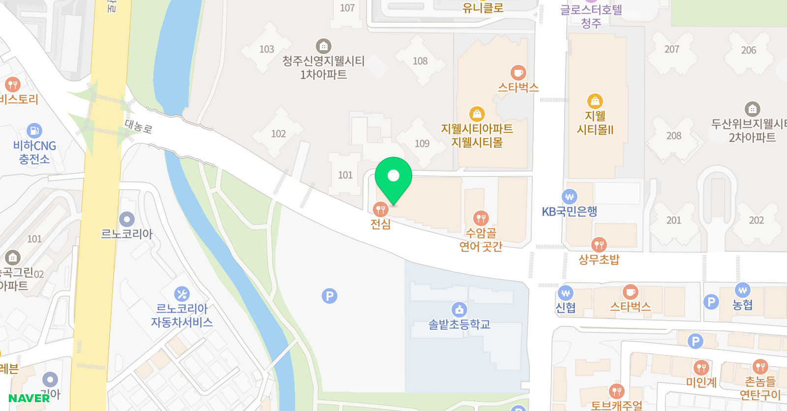 이종광의영재 수학교습소 위치