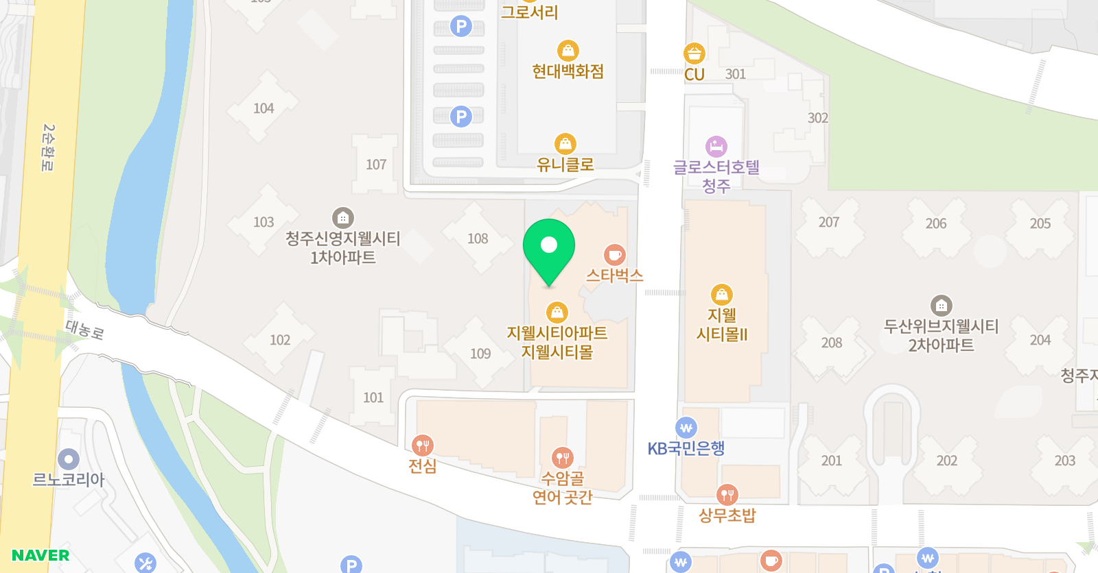지웰 중국어학원 위치