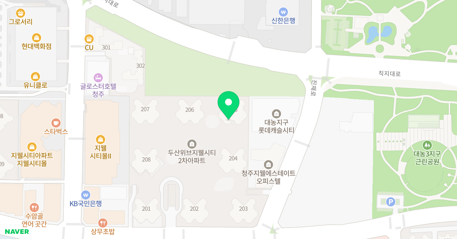 지웰푸르넷 공부방 위치