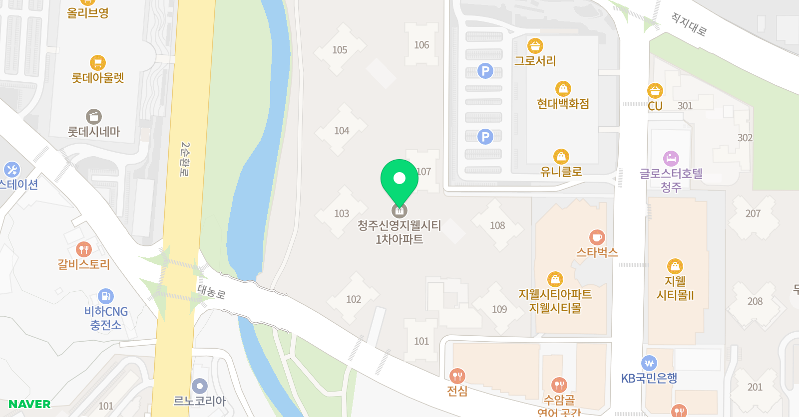 한우리독서토론논술 지웰1차홈클럽 위치