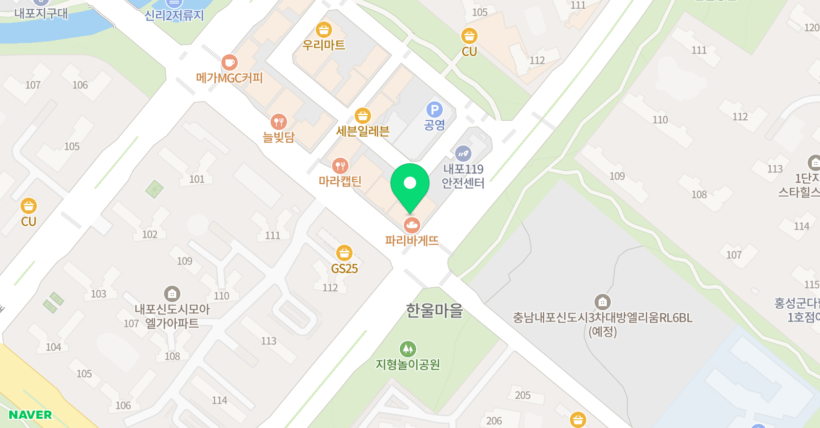 내포외대 어학원 위치