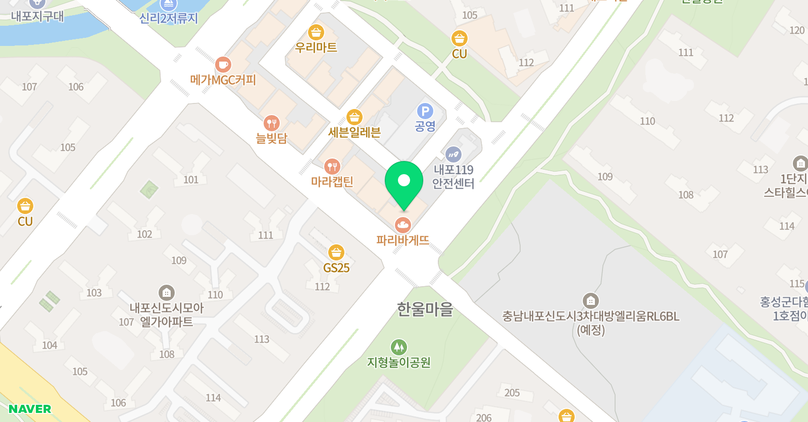 맑은소리 음악학원 위치