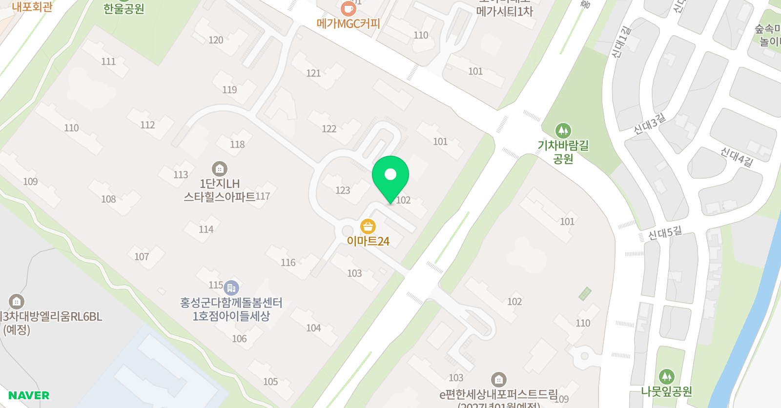 링키 영어 내포스타힐스점 위치