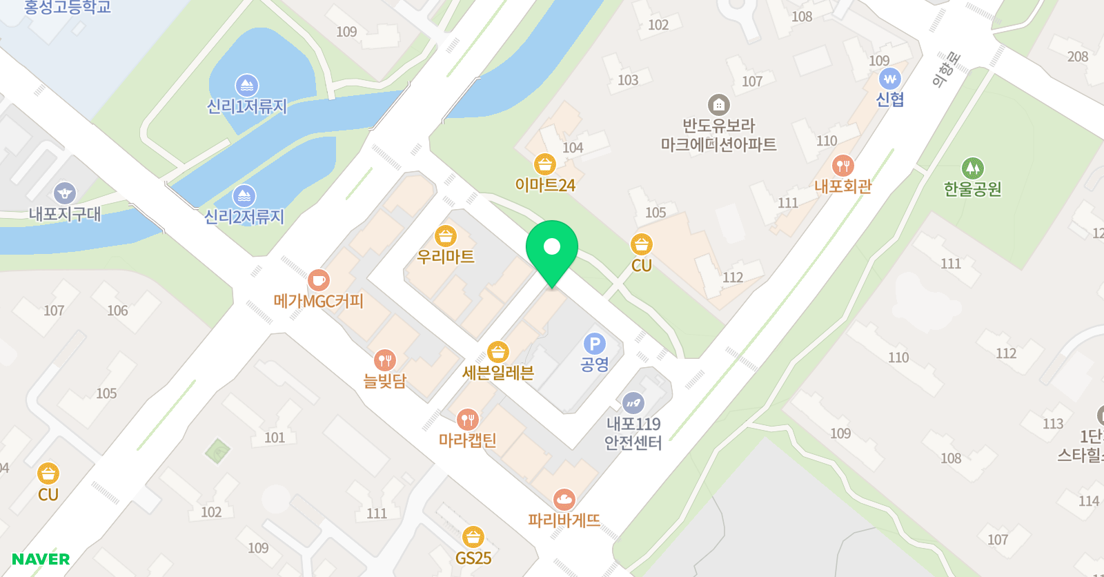 점프윙스 줄넘기클럽 내포점 위치