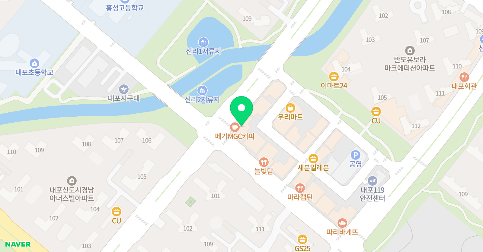 내포 발레학원 위치