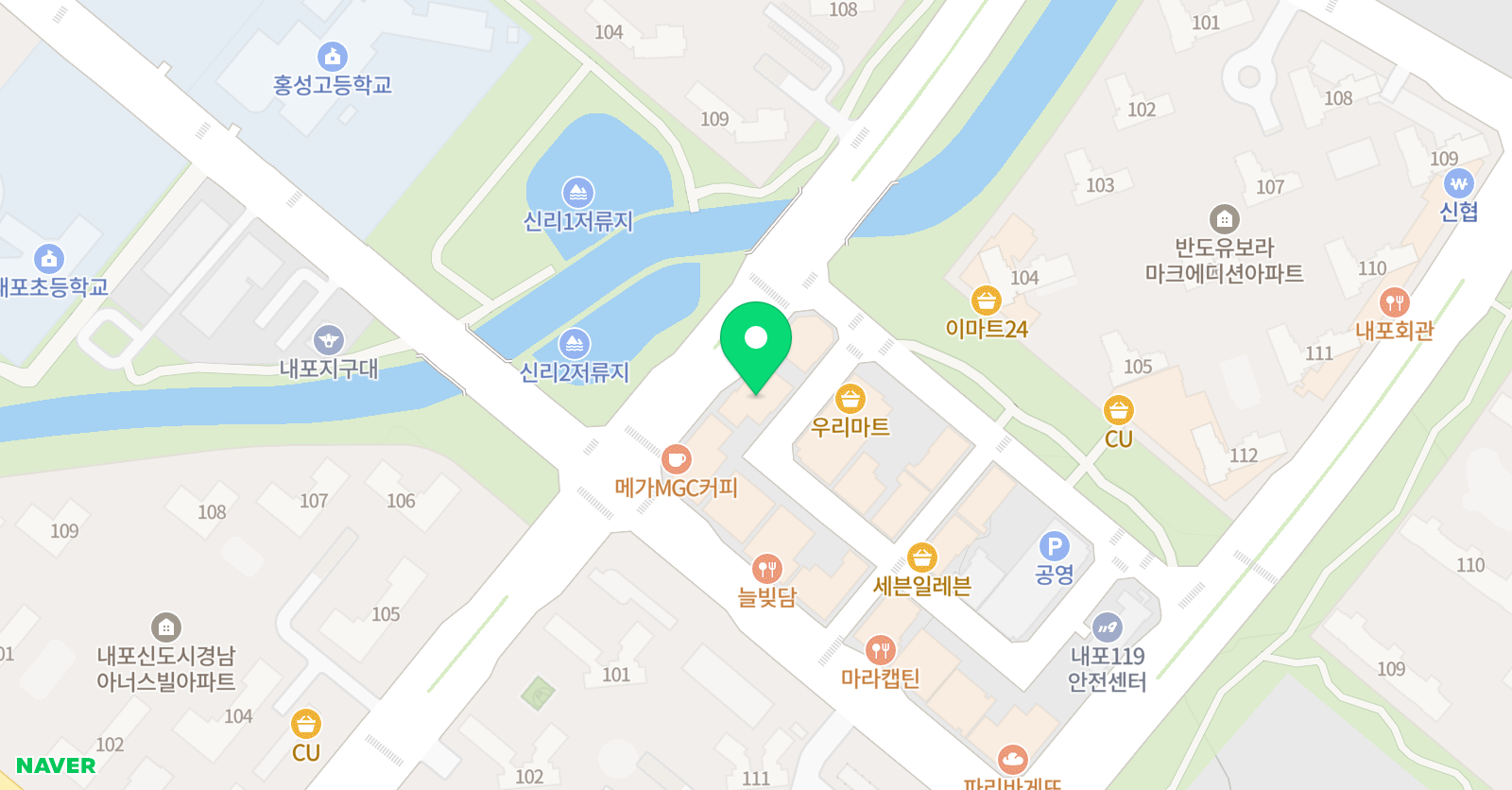 꿈꾸는화가들 아동미술전문학원 위치