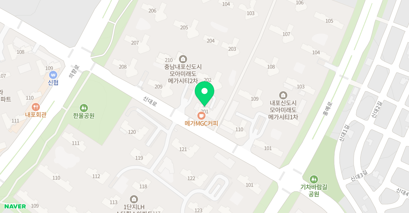 새싹잉글리쉬 위치