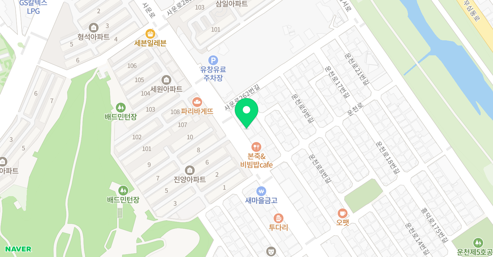 예담 음악학원 위치