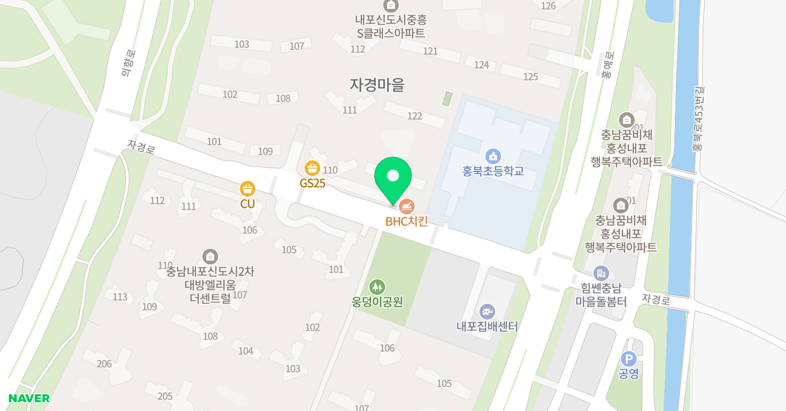 삼성영어셀레나 홍북 최고학원 위치