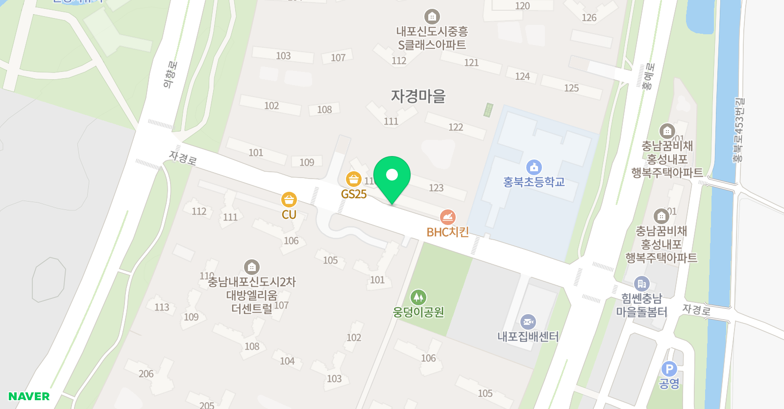 글빛마루 독서논술학원 위치