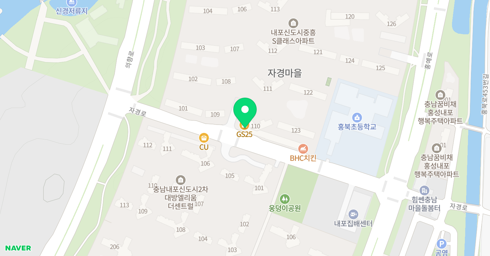 윤선생 우리집앞영어교실 내포중흥캠퍼스 위치