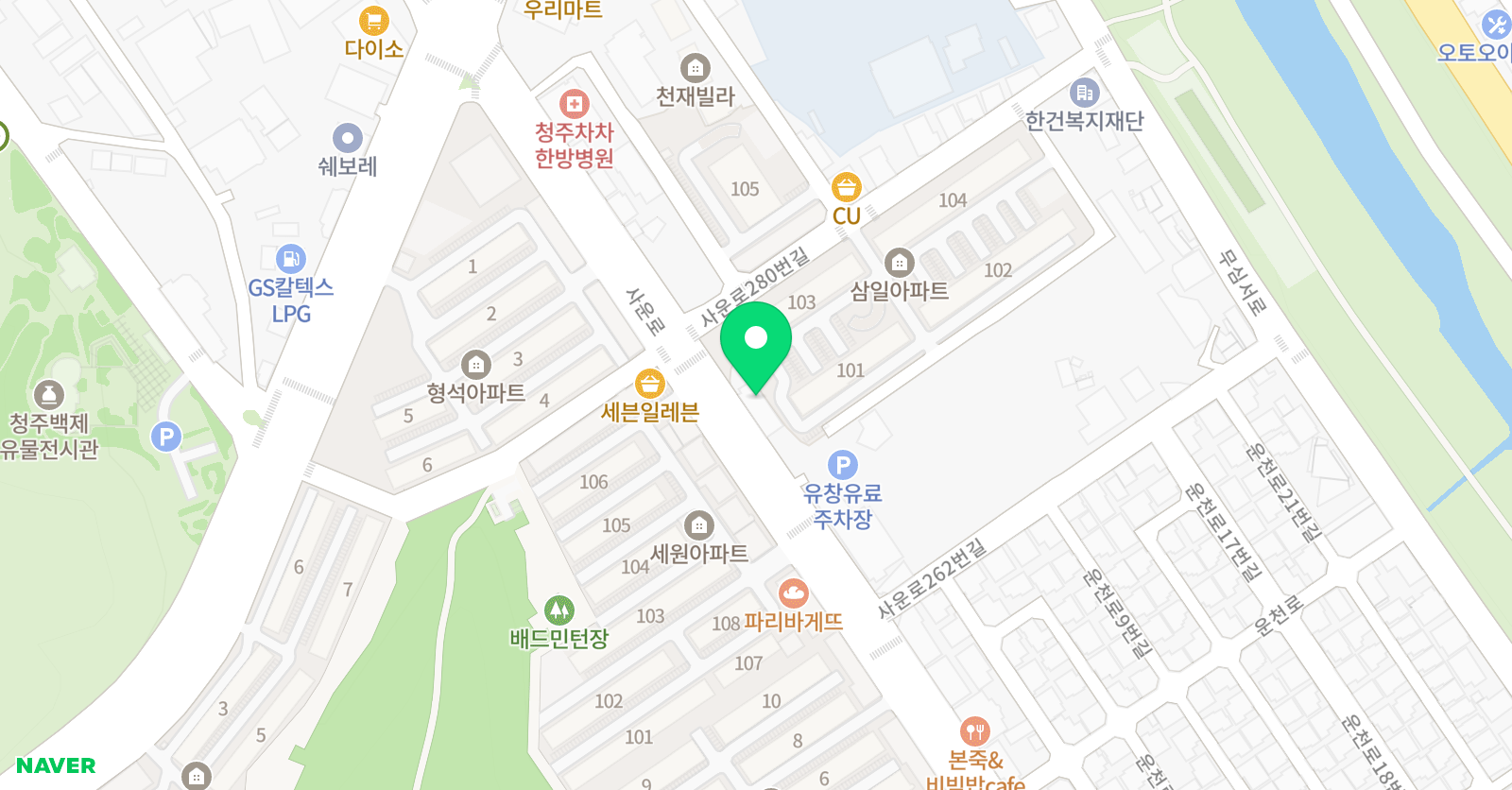최강 태권도장 위치