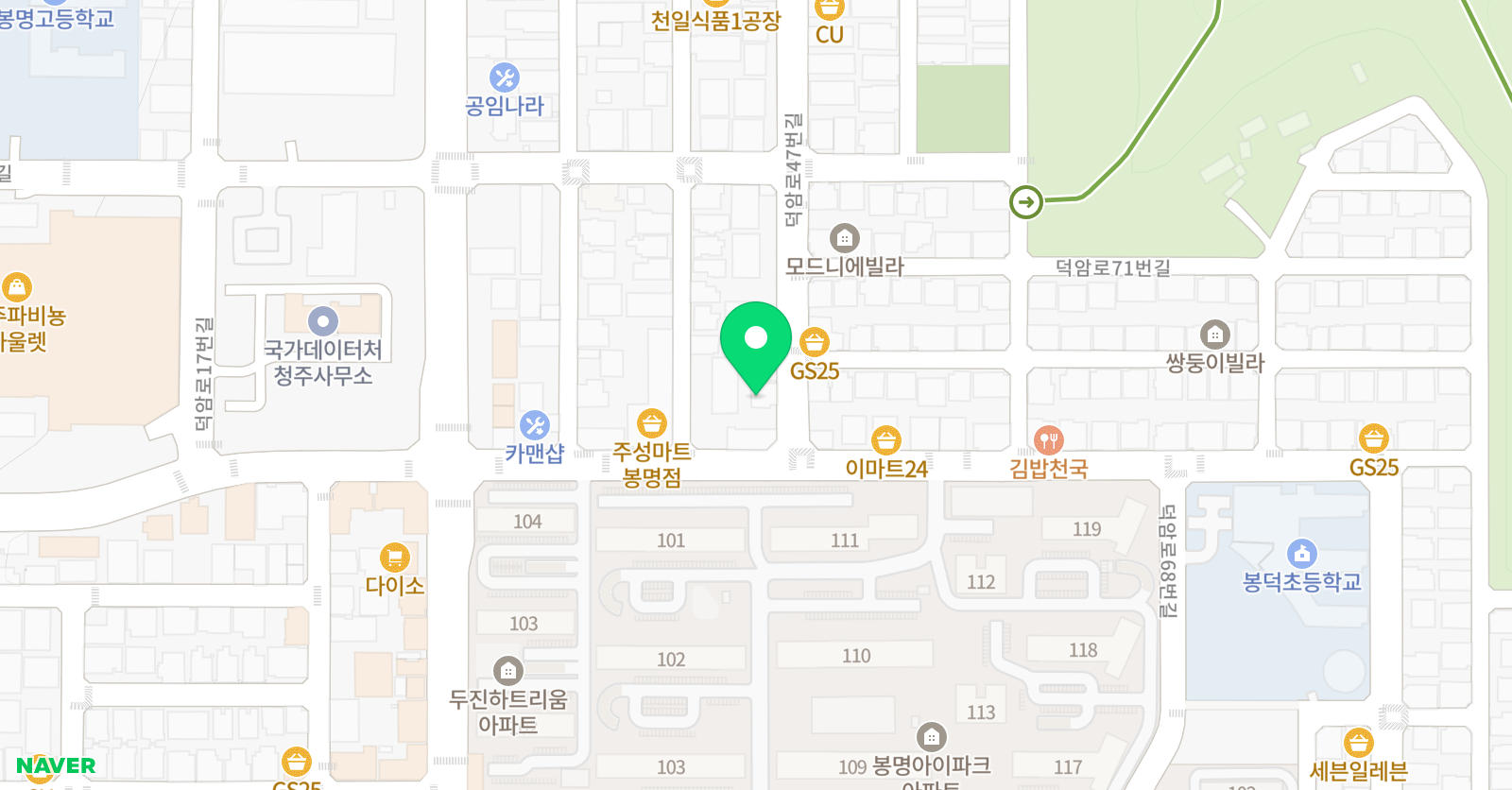 더SAT 영수단과학원 위치