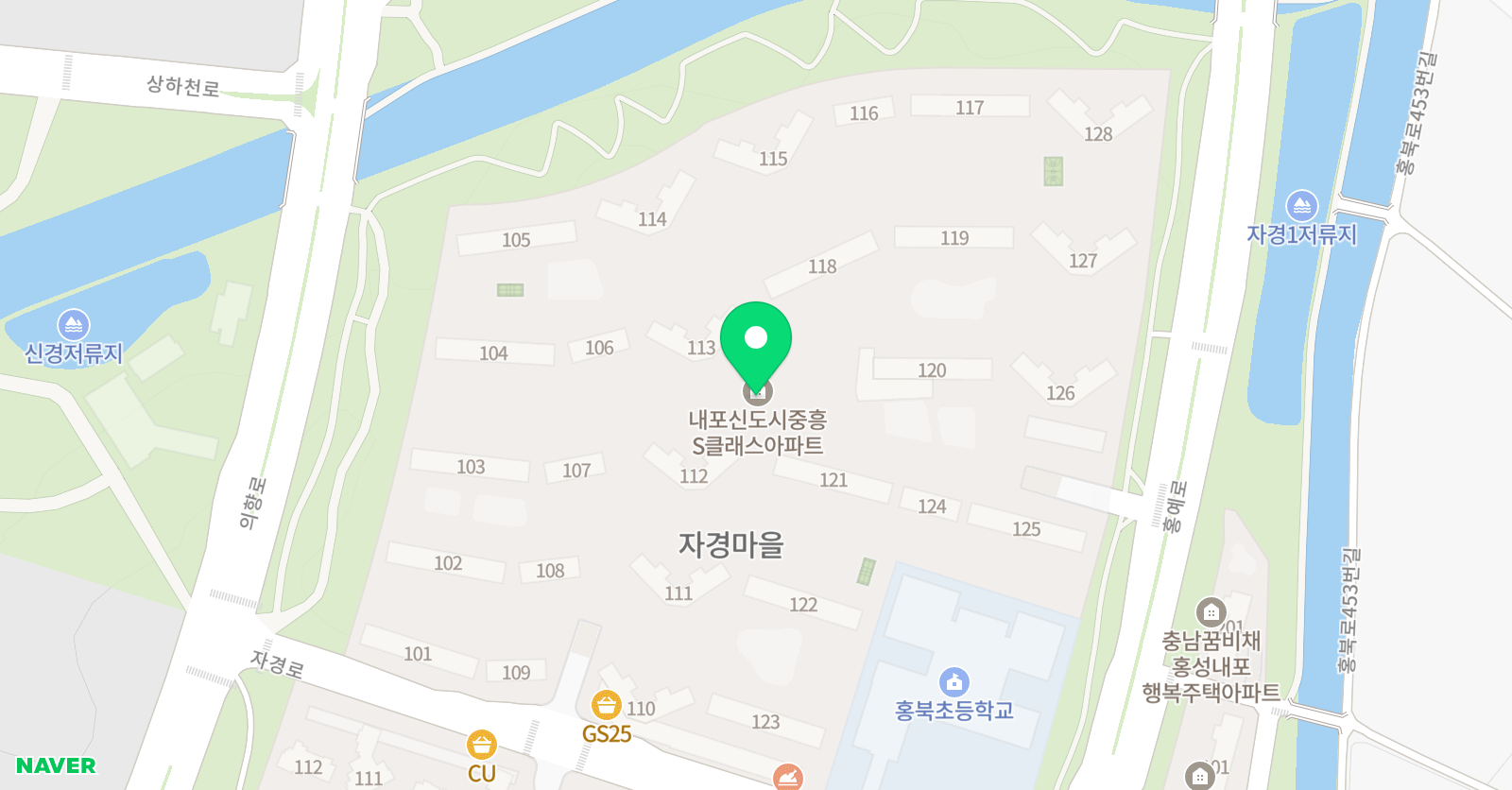 내포수학영어 위치