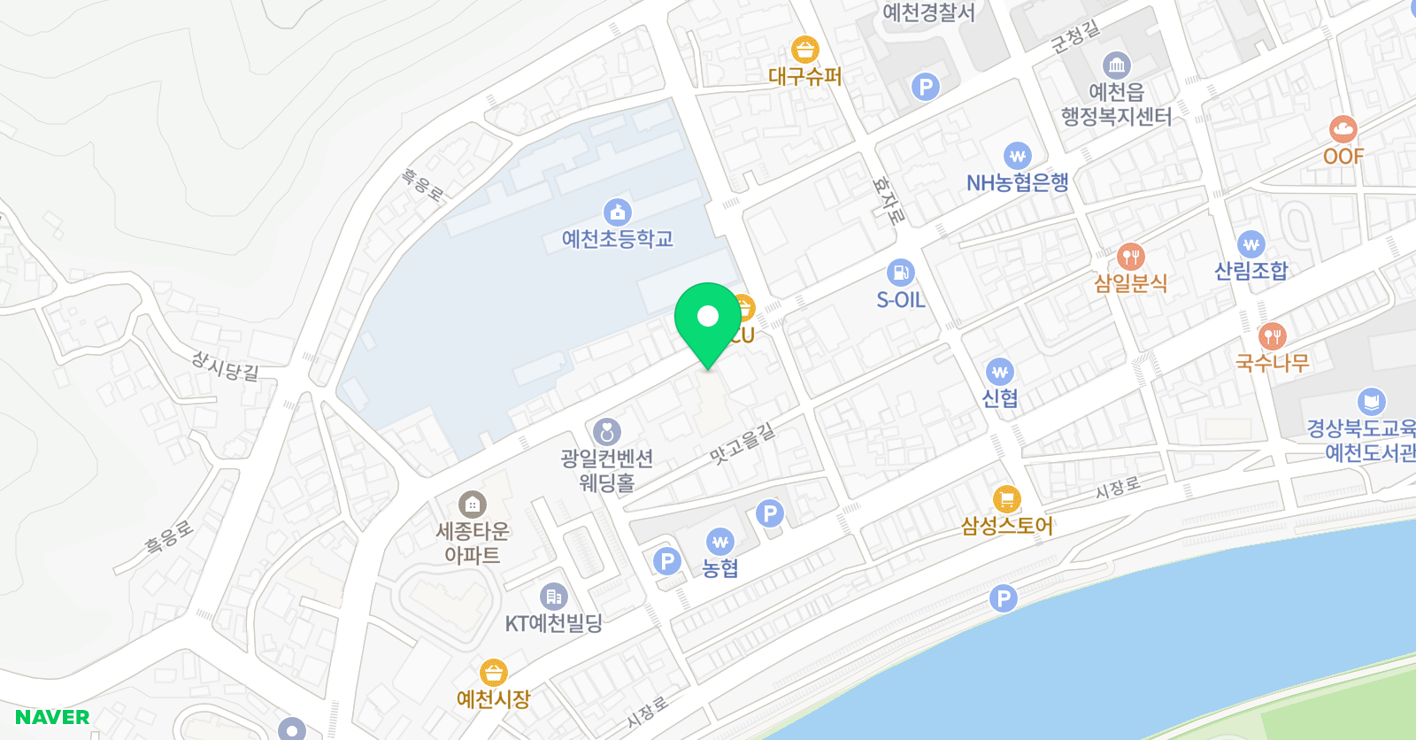 예성 영수학원 위치