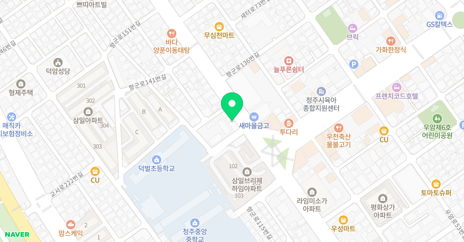 키즈 음악학원 위치