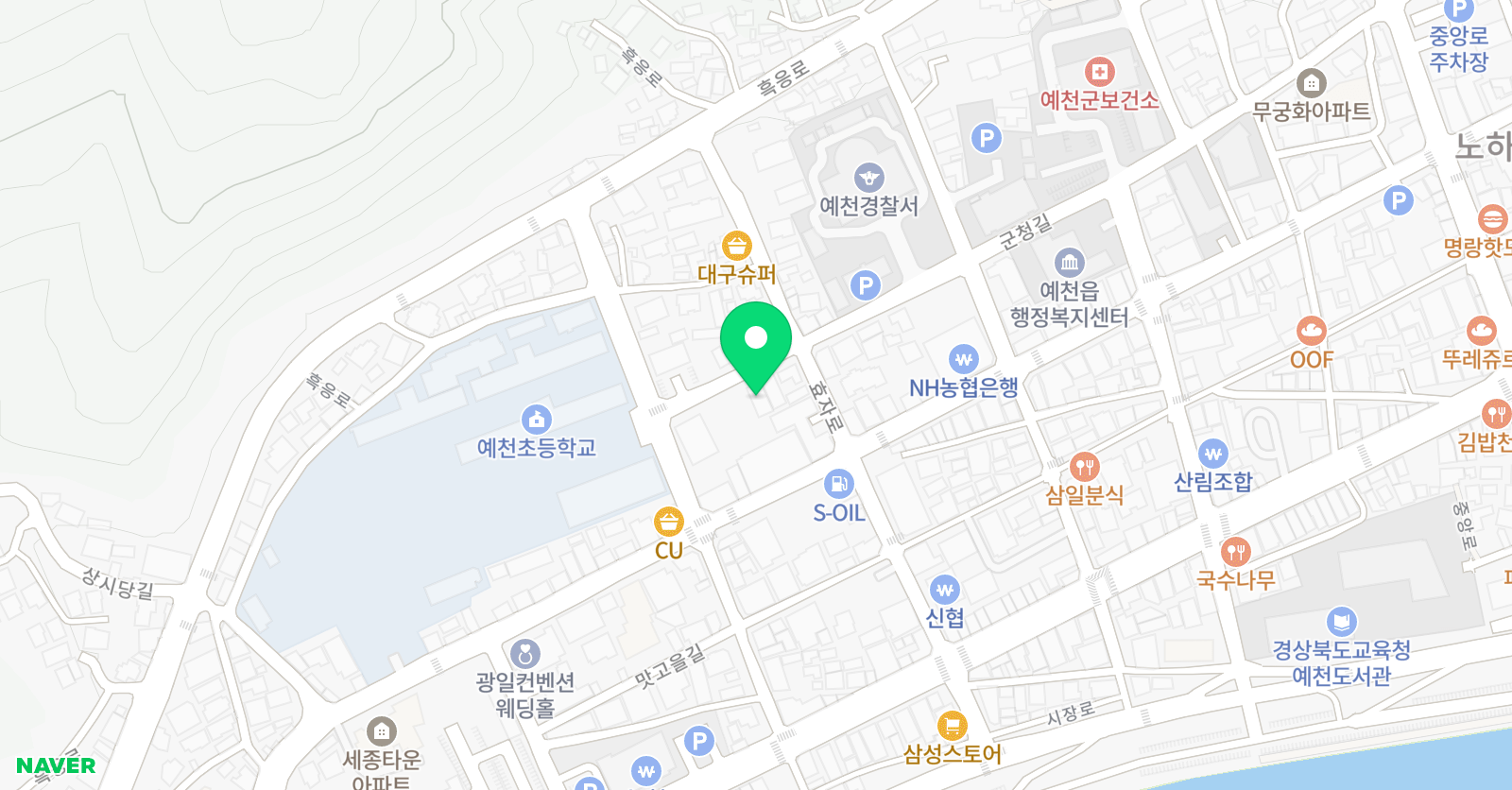 마스터쥬니어 학원 위치