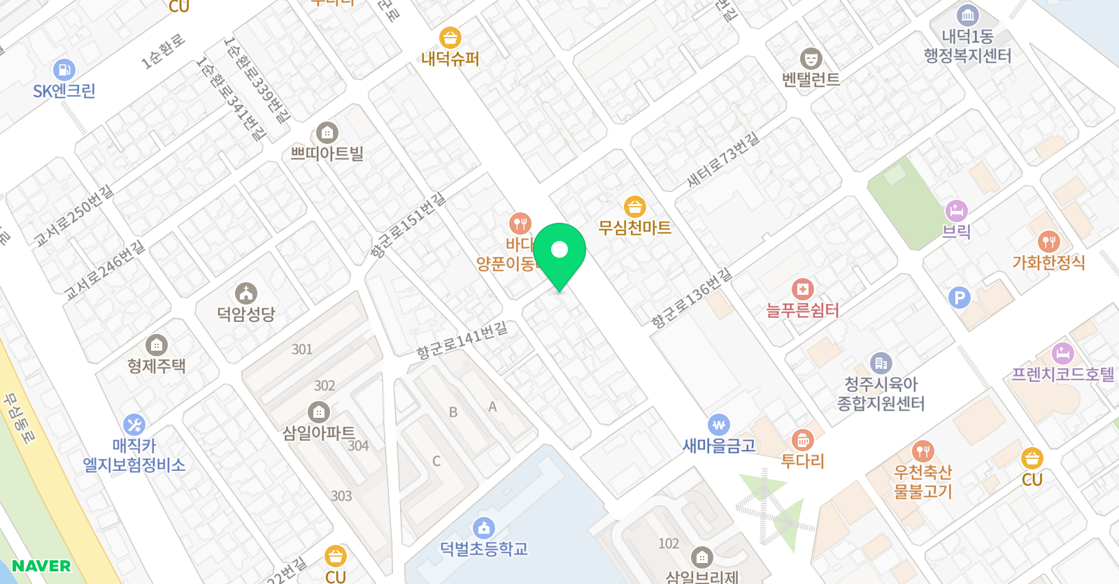 고려 학원 위치