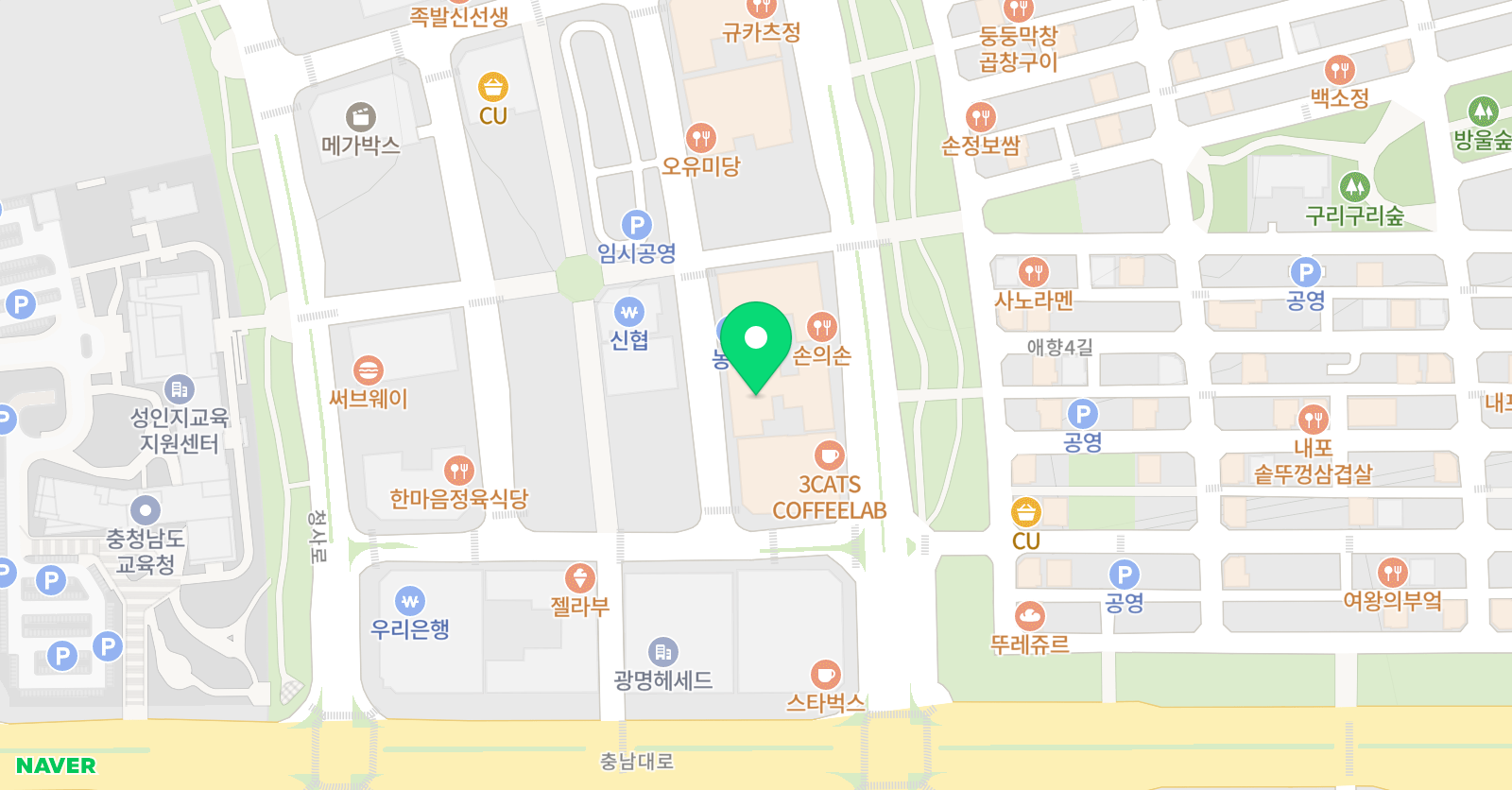 우정숙플러스 발레학원 위치