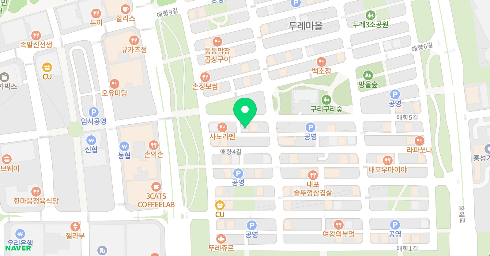 아소비학원 내포신도시점 위치