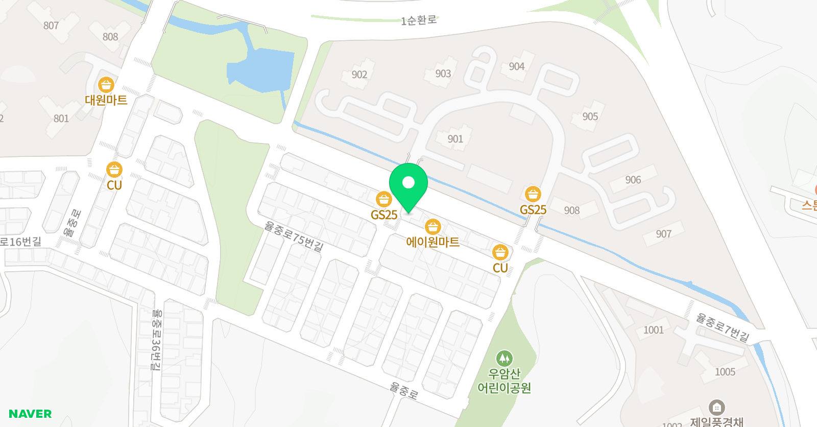 대성 태권도 위치
