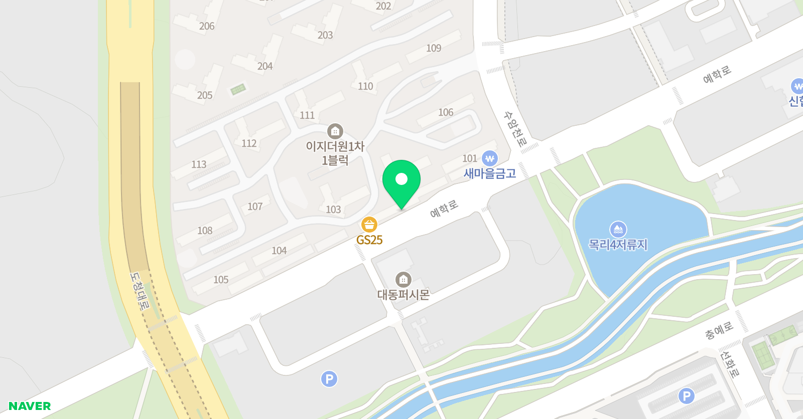 삼성 영어셀레나 보성학원 위치