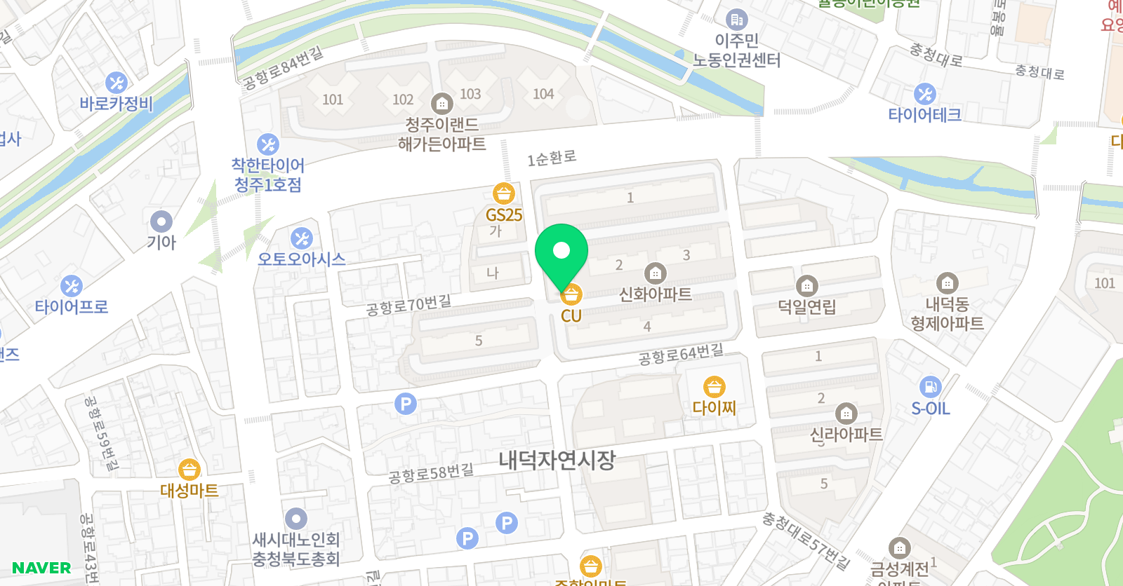 TOP GYM 위치
