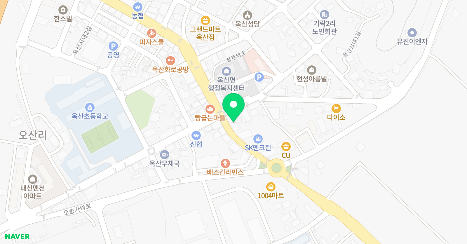 그랑프리짐 옥산점 위치