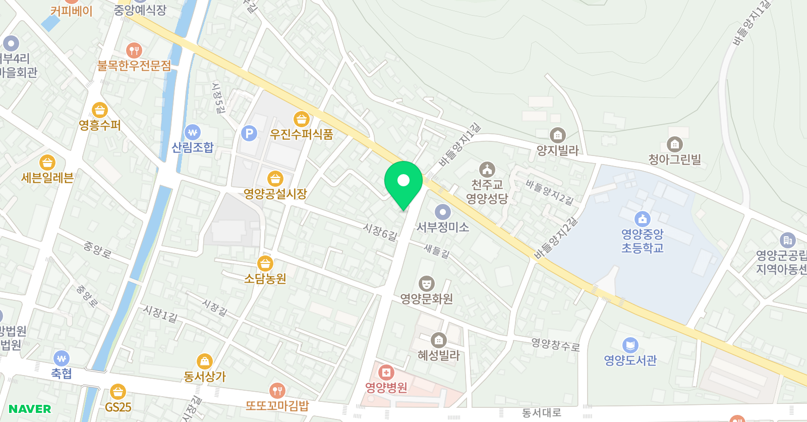호산나 피아노교습소 위치