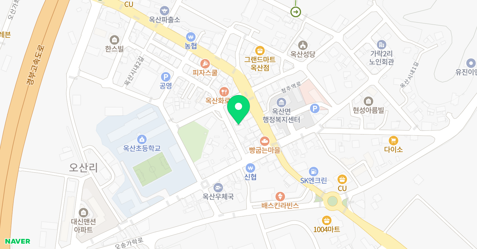 천재해법 학원 위치