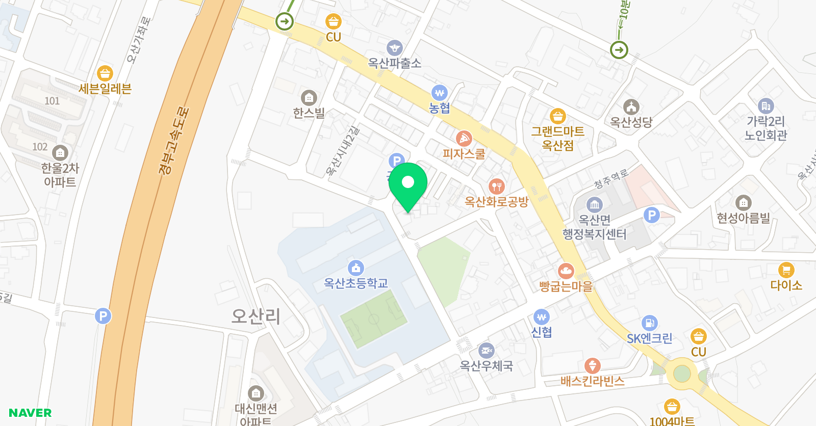 한누리 태권도 위치