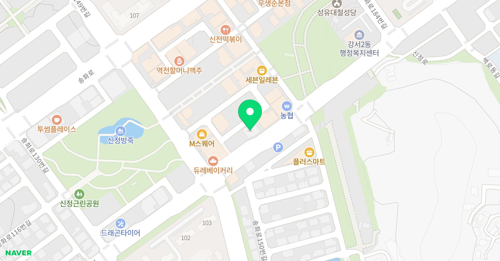 아이만 키즈 태권도&스포츠 위치