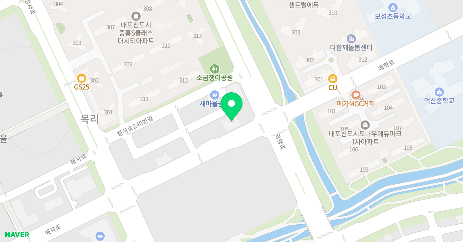 올라수학 아발론랭콘 어학원 내포캠퍼스 위치